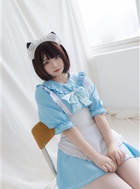 Guchuan No.060 blue kitten maid(5)
